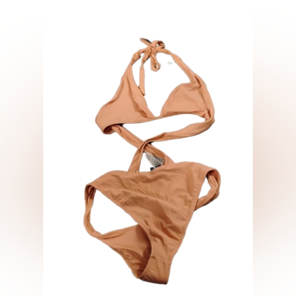 NWOT Tobi Women's Criss Cross Monokini Sz M